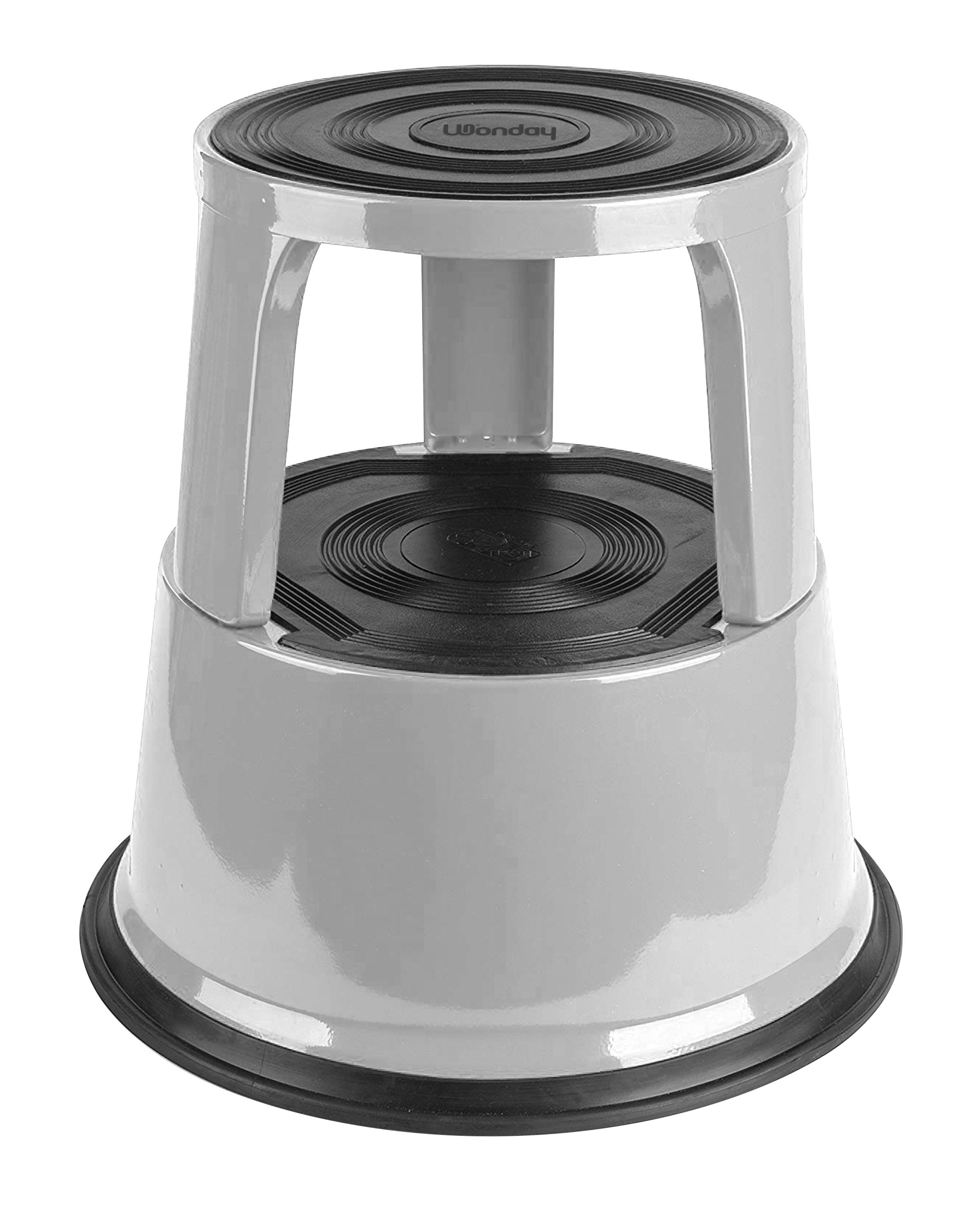 TABOURET MARCHEPIED EN ACIER LAQUE EPOXY - CHARGE 150KG