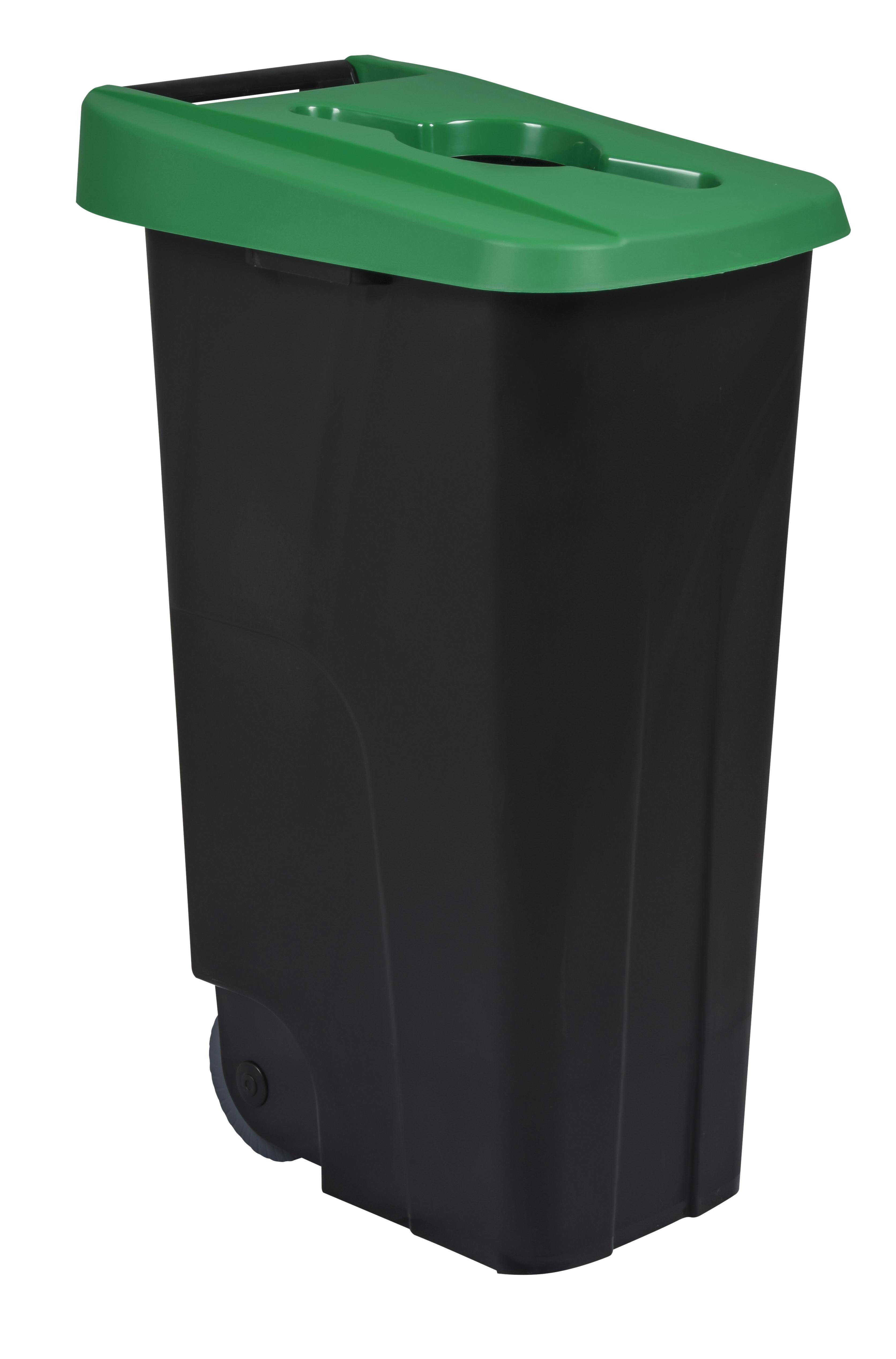 POUBELLE DE TRI MOBILE 110L EN POLYPROPYLENE