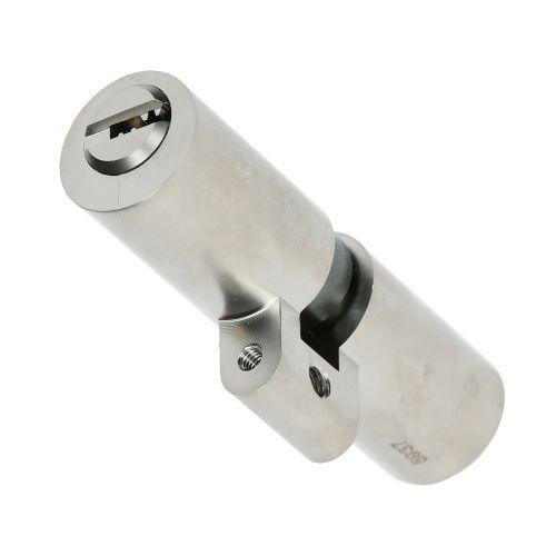 Cylindre monobloc double entrée Y7C+ profil Suisse 31 x 31 mm