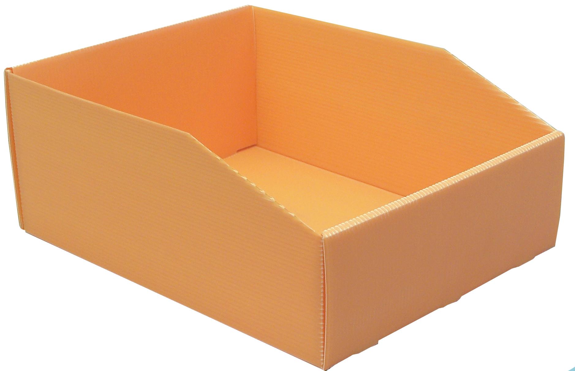 Bac polypropylène à monter de 1L à 9L - ORANGE