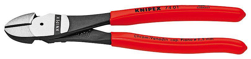 Pinces coupantes de côté à forte démultiplication - KNIPEX