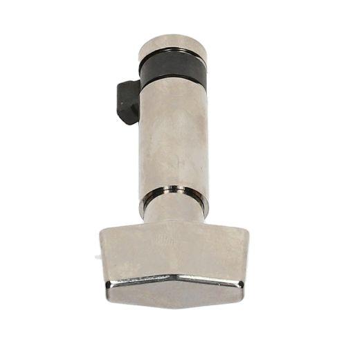 Demi-cylindre européen à bouton laiton nickelé 5 goupilles 10 X 40 mm