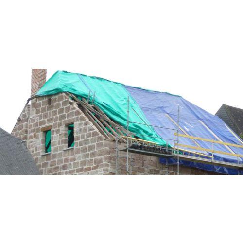CORDERIES TOURNONAISES 48640406 Bâche de protection à illet 4x6m