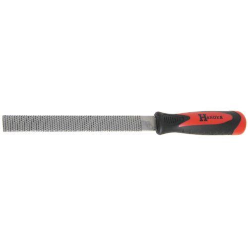 Râpe à bois plate emmanchée grosse piqûre 200 mm - HANGER 110350
