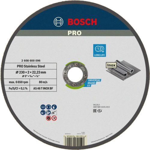 DISQUE 230X2.0 INOX PLAT
