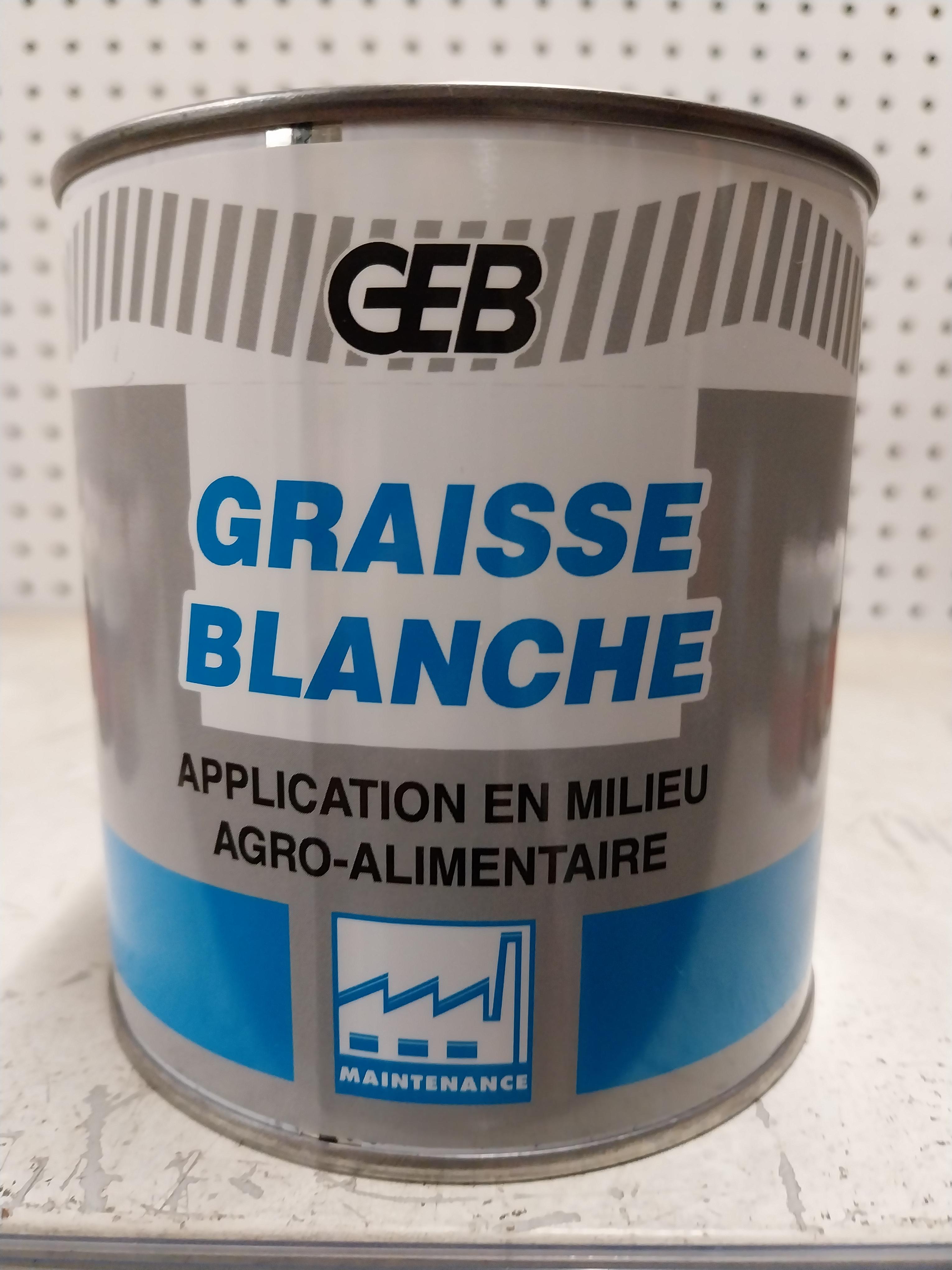 GRAISSE BLANCHE EN BOITE DE