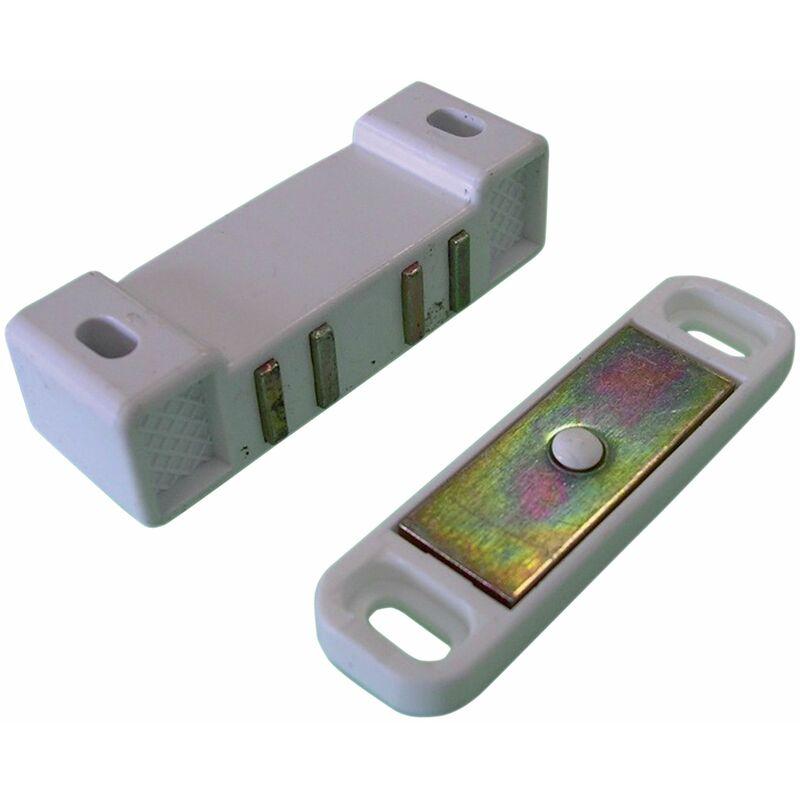 FERMETURE MAGNET.JUNIOR BLANC