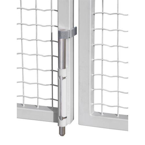 LOCINOX P00007821 verrou au sol en applique aluminium avec système Quick-Fix