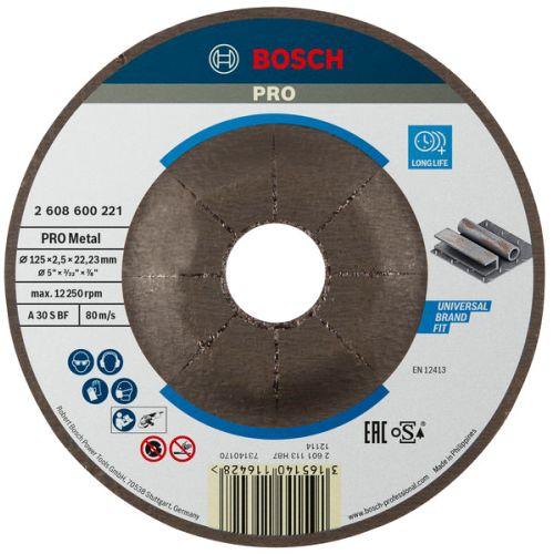 DISQUE 125X2.5 ACIER