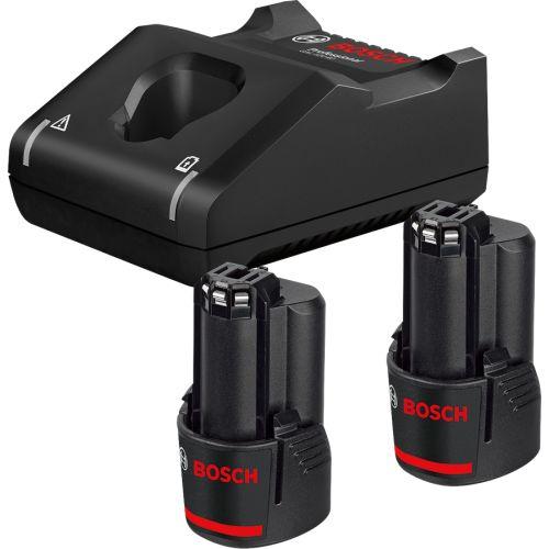 Pack Energie 12V Bosch 2 batteries 3Ah / chargeur rapide GAL 12V-40