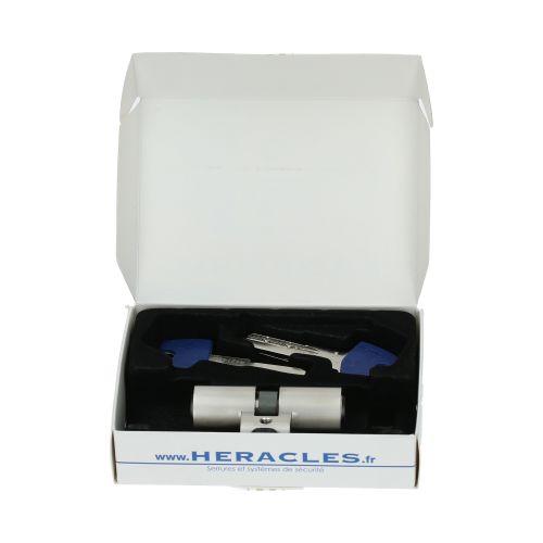 Cylindre monobloc double entrée Y7C+ profil Suisse 31 x 31 mm