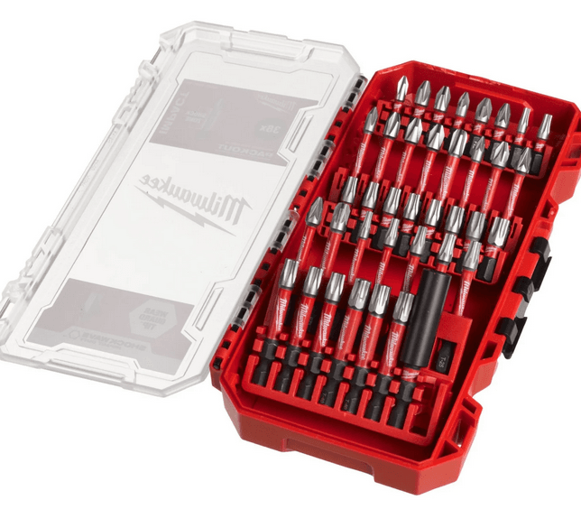 Set de 38 embouts SHOCKWAVE Milwaukee 3eme génération – 4932492009