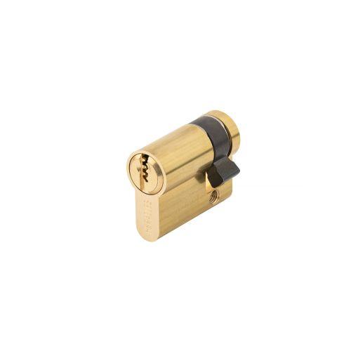 Demi-cylindre 5 goupilles laiton poli 10 x 30 mm - Variure MV3