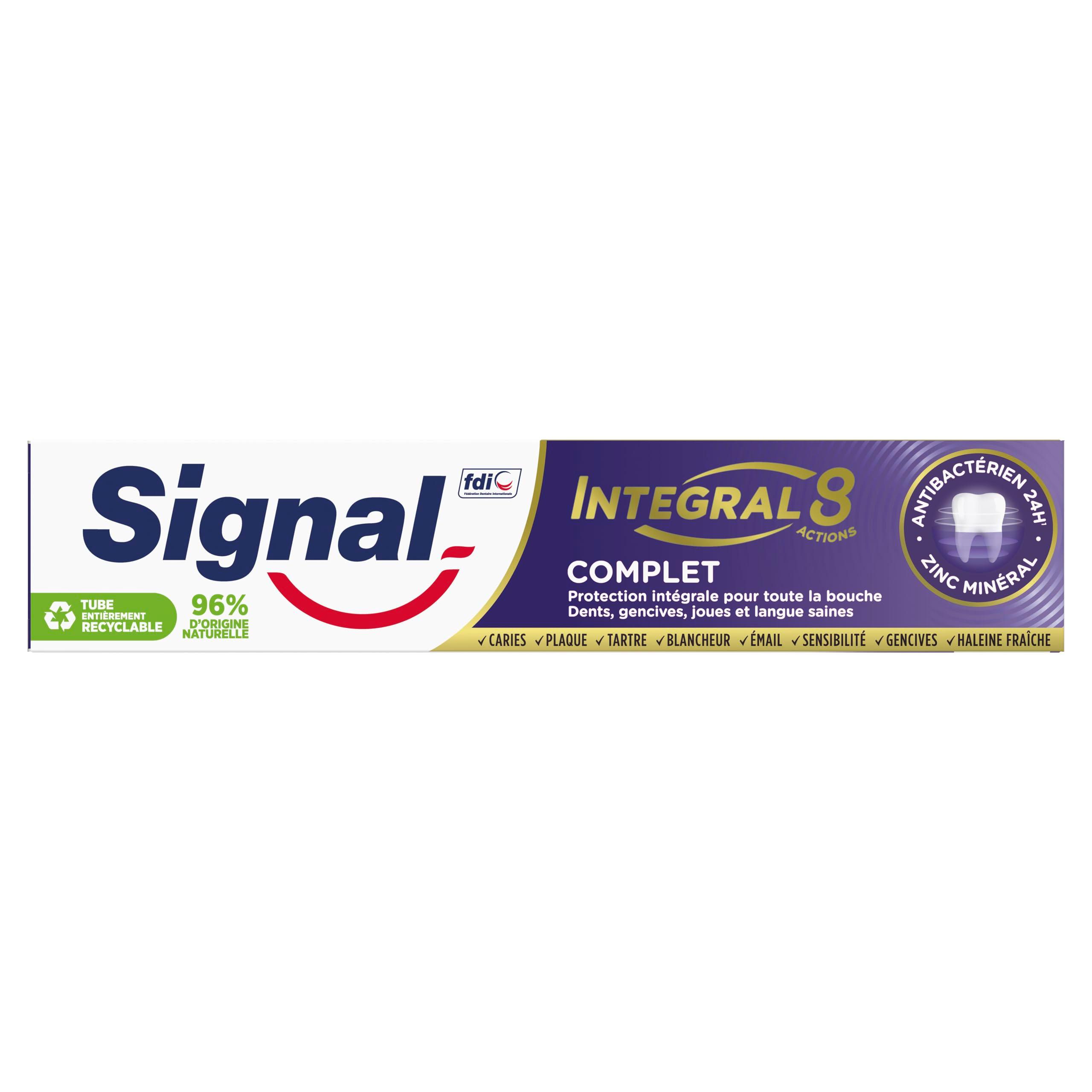 DENTIFRICE SIGNAL INTEGRAL 8