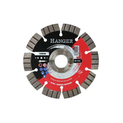 HANGER 150040 disque diamant universel Premium 125 mm hauteur 12 mm pour le béto