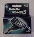 4 X LAME GILLETTE MACH 3+