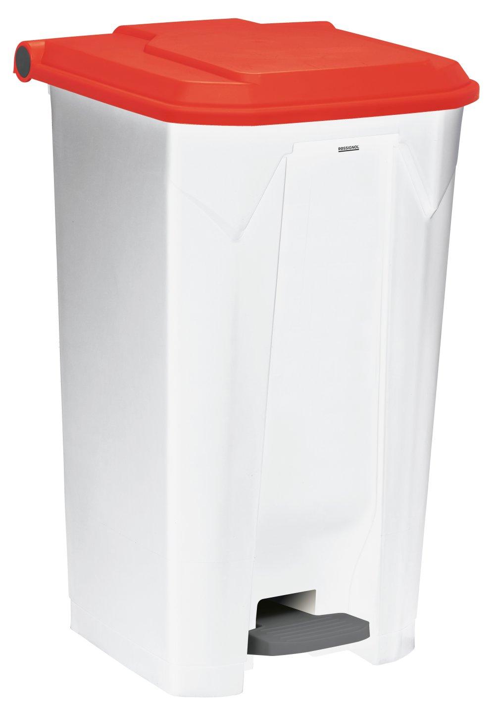 POUBELLE A PEDALE ROUGE 30L