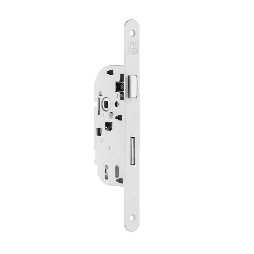 Coffre à larder monopoint étroit Série L100NF - Axe 40 MM - Clé L - Blanc