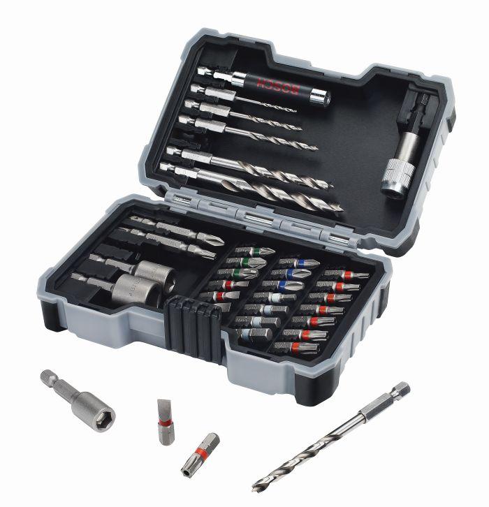 Coffret de 35 pièces, embouts et douilles - BOSCH 2607017327