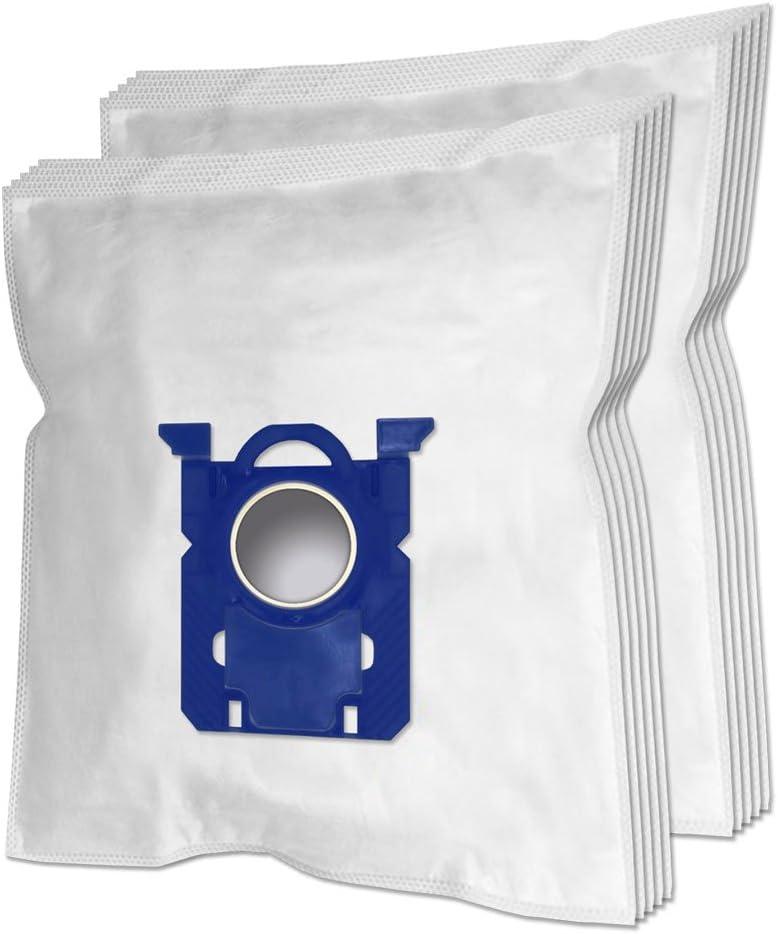 Lot de 10 Sacs d'aspirateur pour Philips FC8021/03