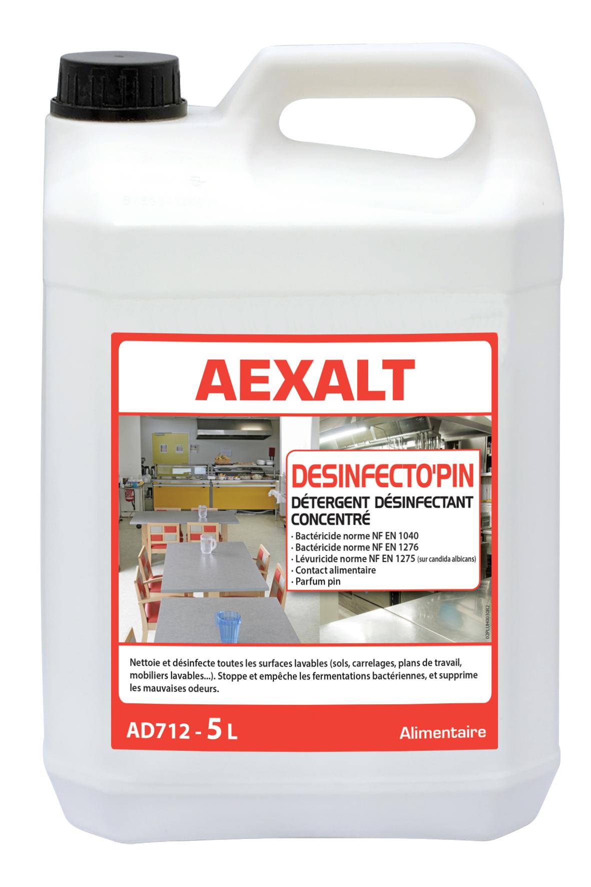 Nettoyant sol désinfectant parfumé