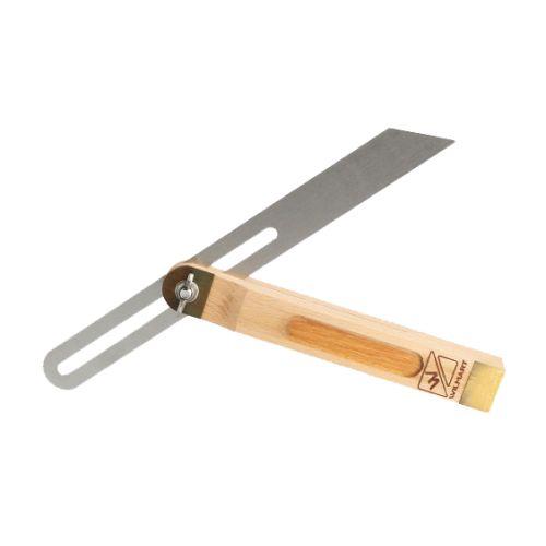 WILMART 121403 Fausse équerre à coulisse lame inox 300 x 220 mm