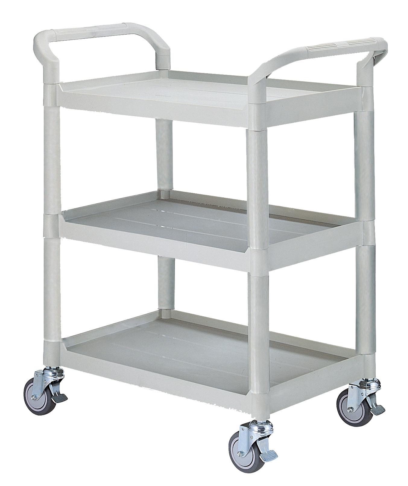 CHARIOT POLYVALENT 3 PLATEAUX GRIS 250 KG