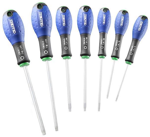JEU DE 7 TOURNEVIS - TORX