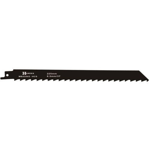 HANGER 150315 lames modèle MB22503 pour scie sabre - longueur 225 mm - bois