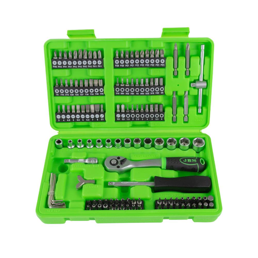 KIT DE DOUILLES ET D'EMBOUTS 130 PIECES
