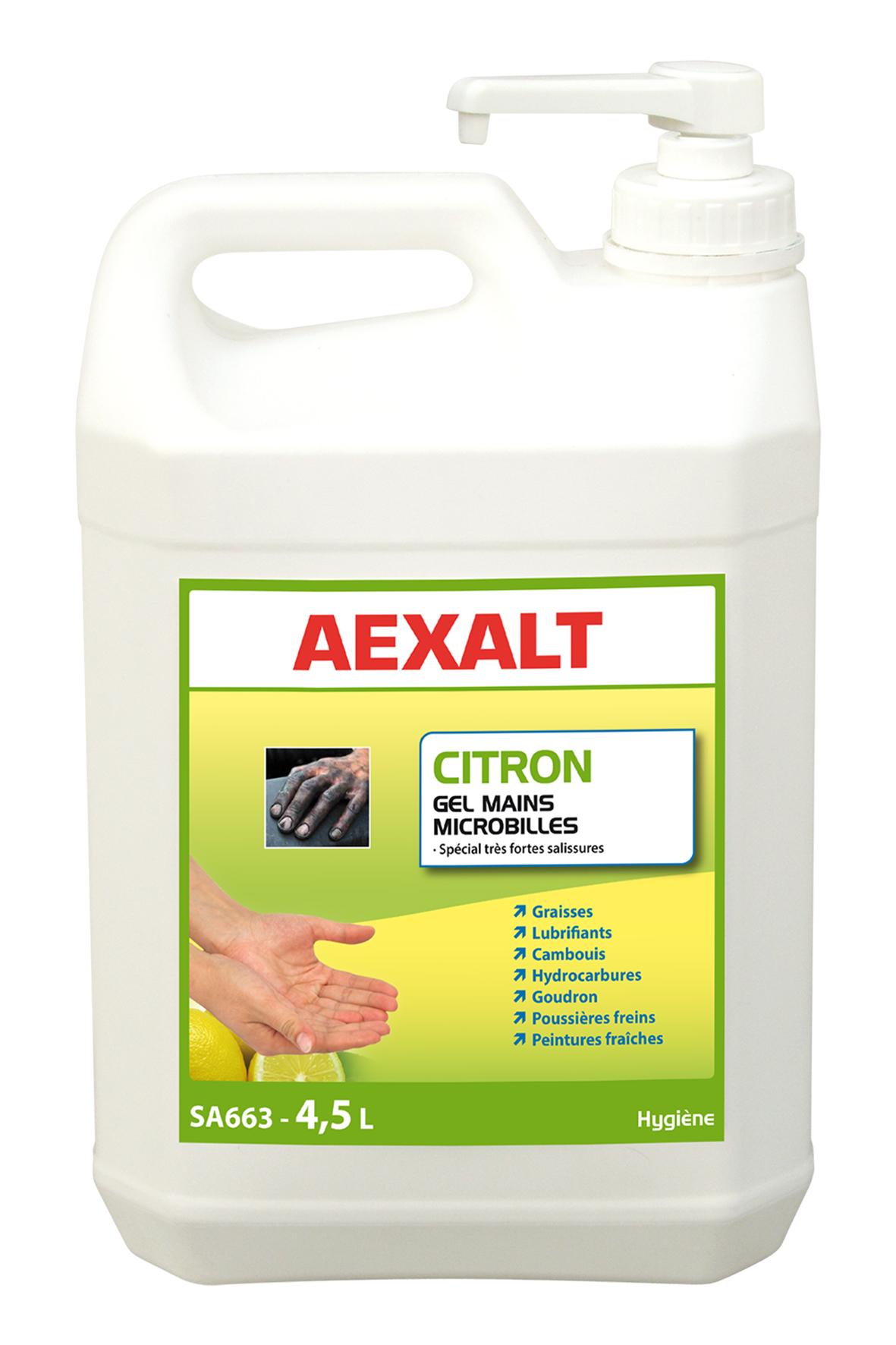 AEXALT CITRON - 4,5L AVEC POMP