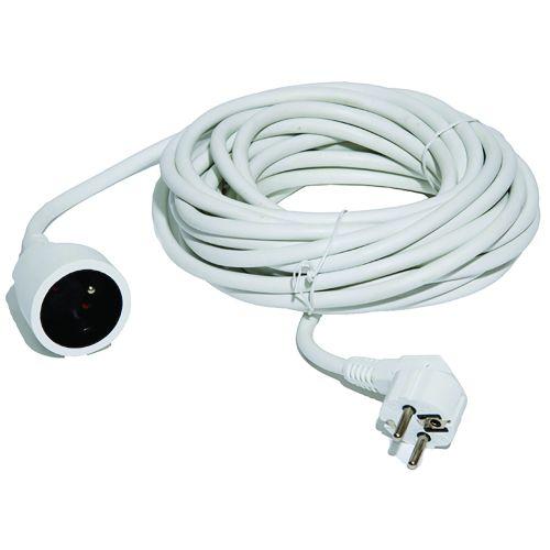 XPERTY XPE448605 prolongateur domestique blanc 10 m de câble H05VVF 3G1,5 16 A 2