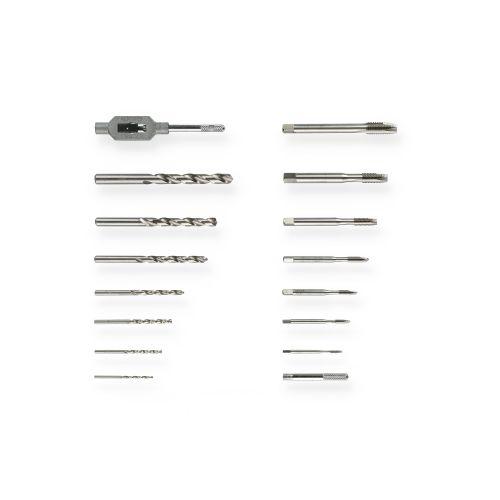 Coffret 15 pièces tarauds machine + forets HSS - HANGER 155897