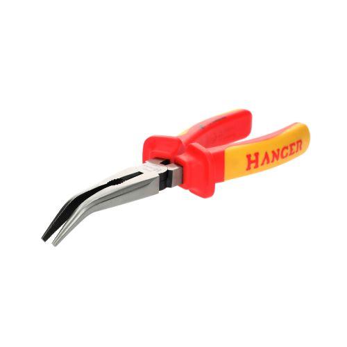 Pince à bec demi-rond coudée 1000V 200 mm - HANGER