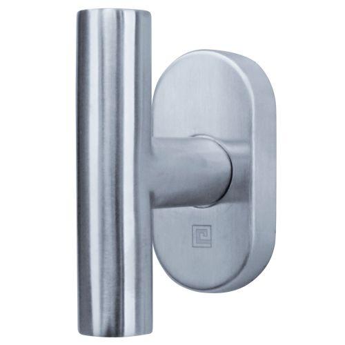 Poignée fenêtre JADE série PF05 - Inox brossé - Poignée T