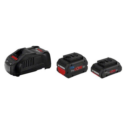 Pack Energie ProCORE 18V Bosch 2 batteries (4Ah - 5,5Ah) / chargeur rapide