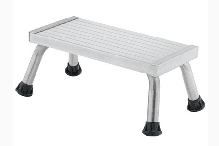 MARCHEPIED ALUMINIUM de 1 à 5 marches - Charge 150 Kg