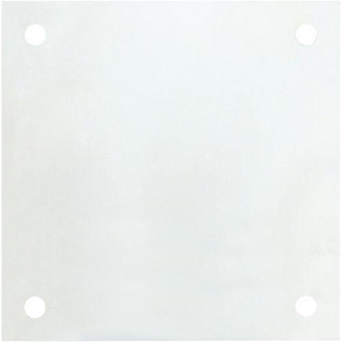 HERACLES 35-0621-2650 plaque de propreté 65 x 65 mm F17 inox poli