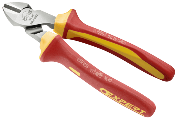 Pince coupante diagonale isolée 1000V - EXPERT