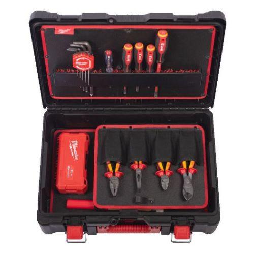 MILWAUKEE 4932499466 caisse à outils pour électricien 62 pièces PACKOUT