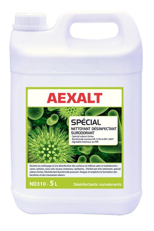 BACTAEX POUBELLES - NETTOYANT DESINFECTANT SURODORANT - 5L