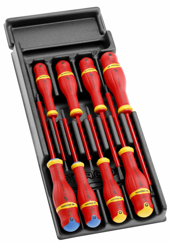 MODULE DE 8 TOURNEVIS PROTWIST ISOLES 1000V
