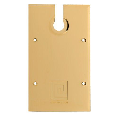 HERACLES G-HR759301 plaque de recouvrement acier laiton poli TS